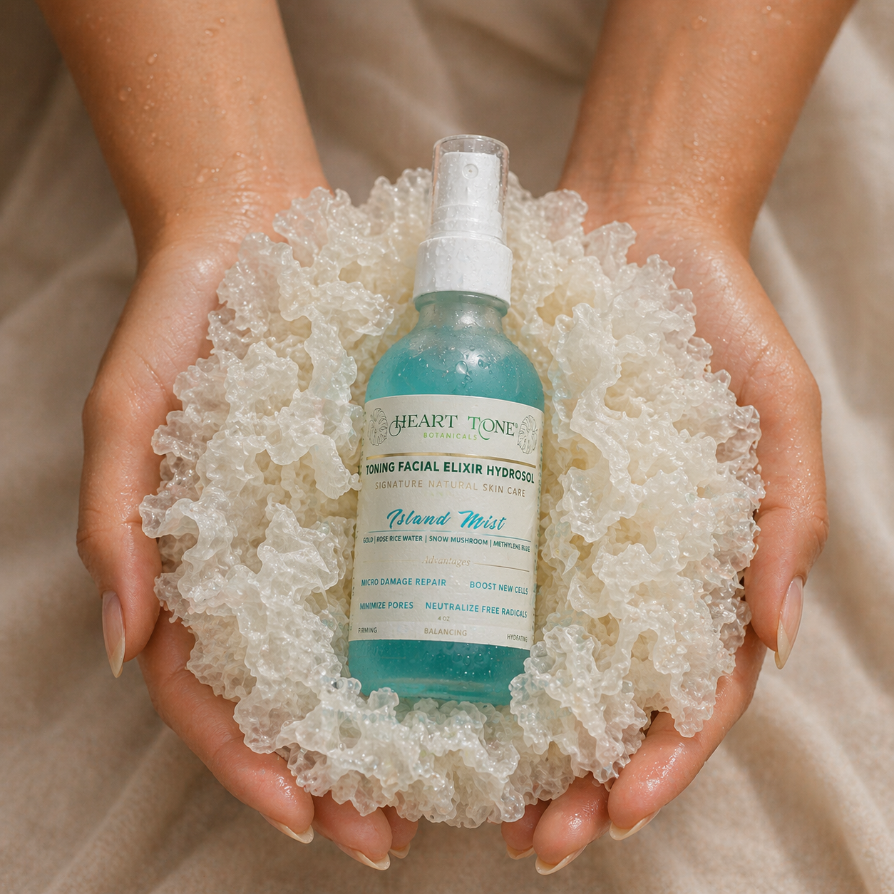 Heart Tone Botanicals facial care product