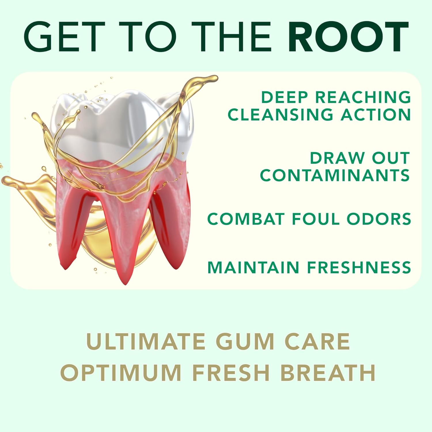 Antioxidant Oil Pull formula and botanical extracts