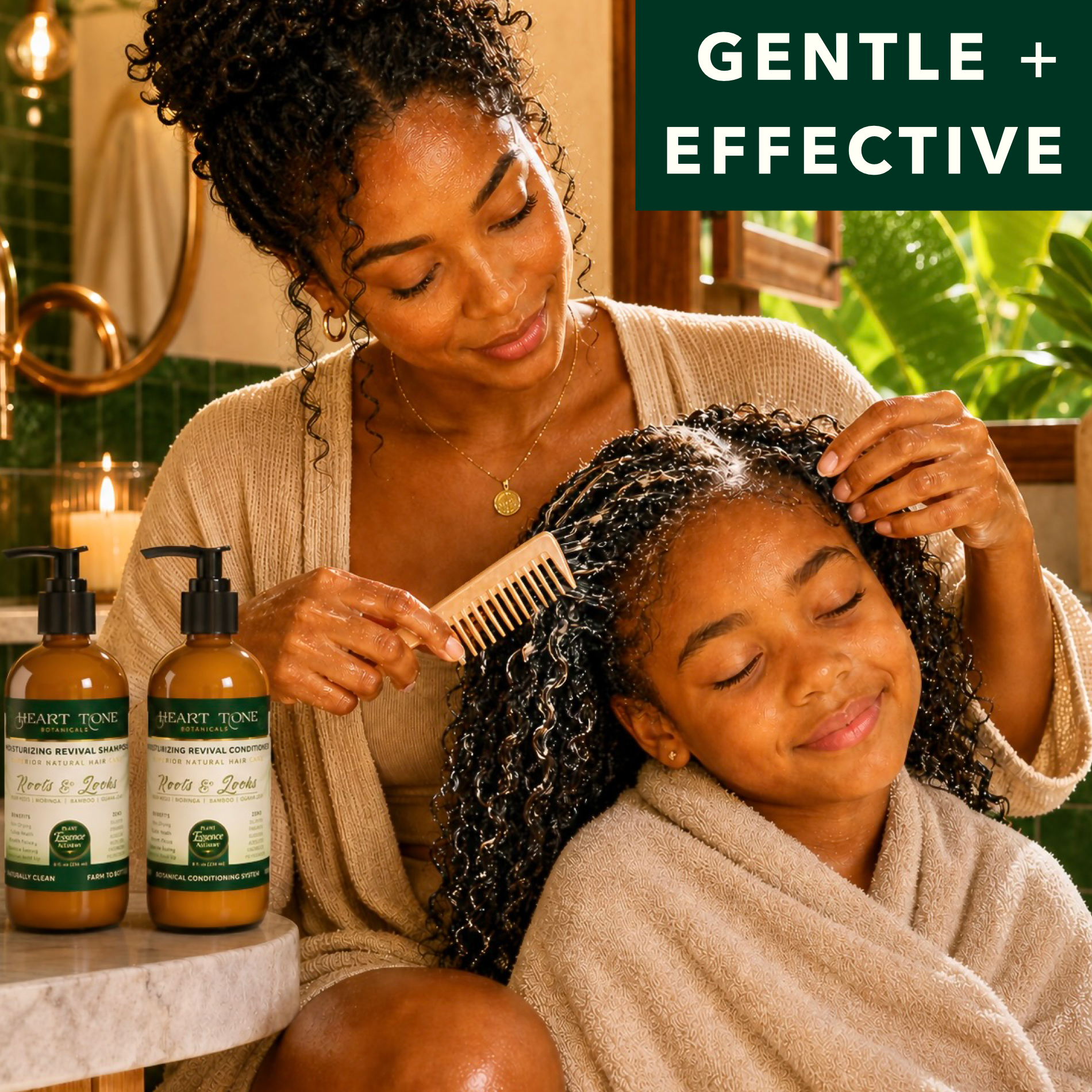Roots & Locks Shampoo — gentle and effective natural hair cleanser