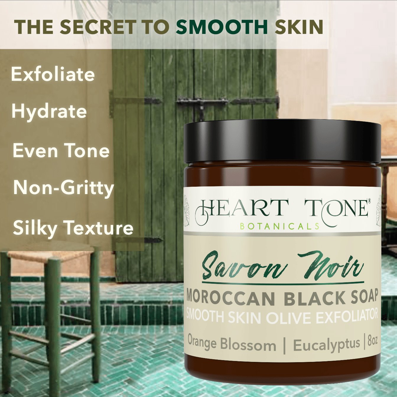 Moroccan Exfoliating Black Soap