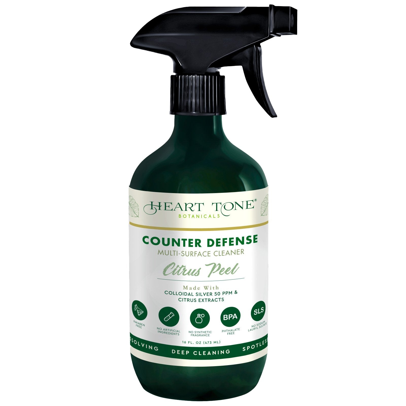 Counter Defense Multi-Surface Cleaner - Heart Tone Botanicals natural personal care