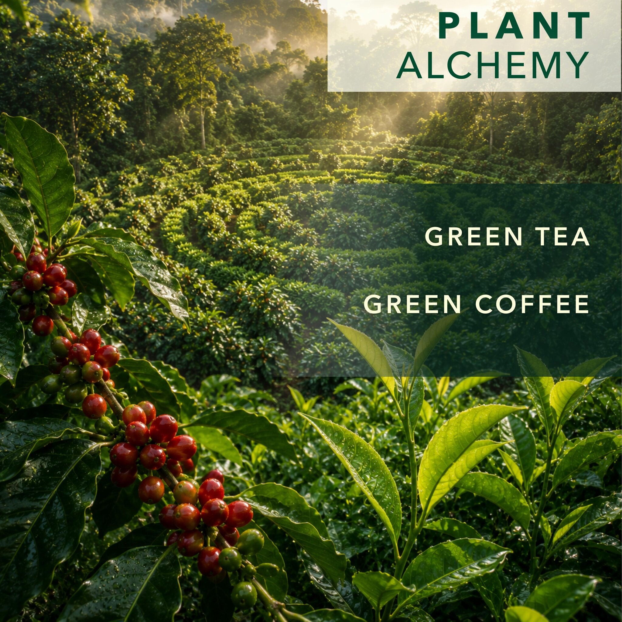 Plant Alchemy — Green Coffee Green Tea Botanical Skin Compounds