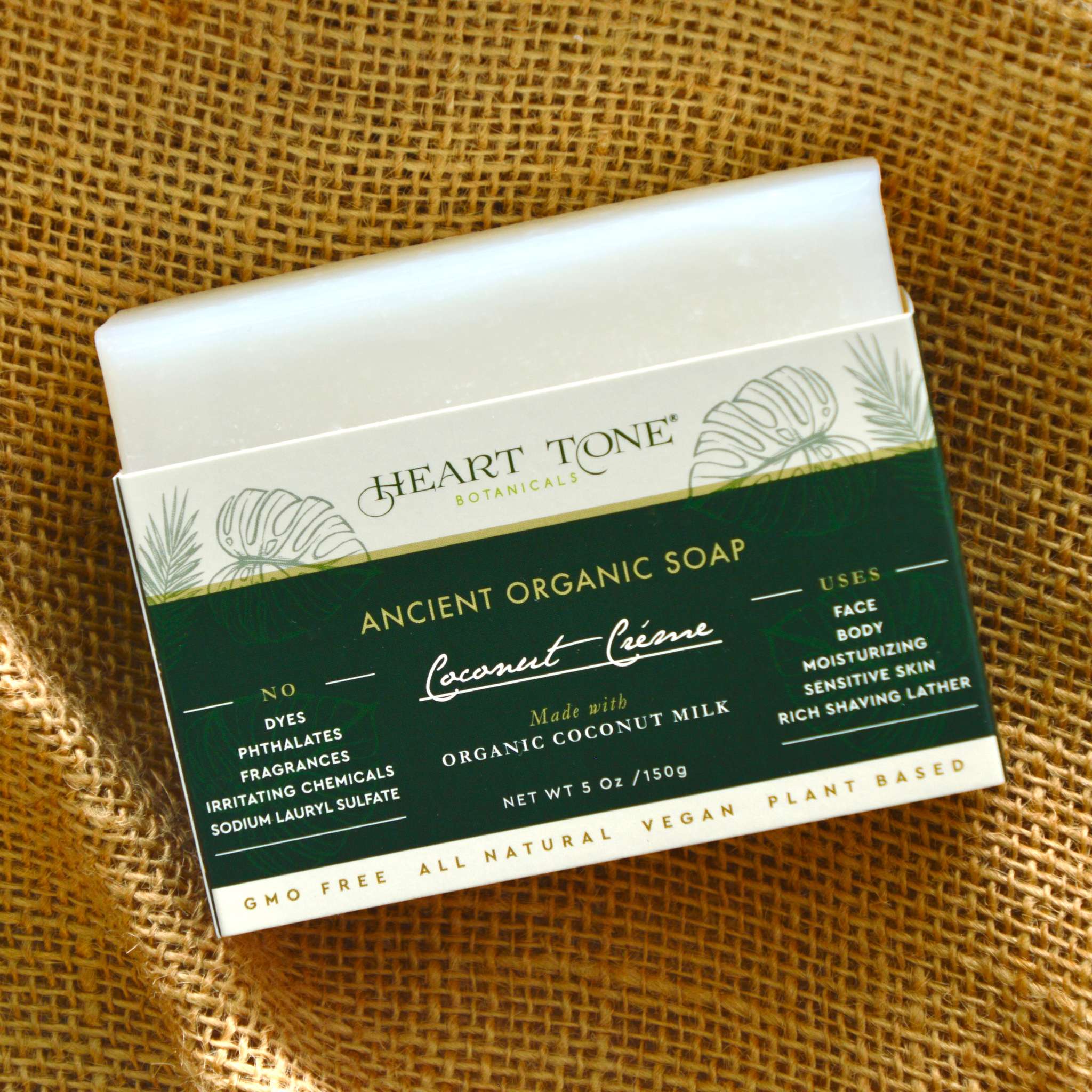 Ancient Organic Soap Coconut Creme ingredients and details
