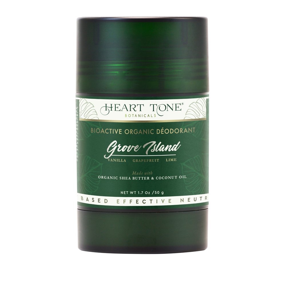 Grove Island Bioactive Deodorant - Heart Tone Botanicals natural personal care