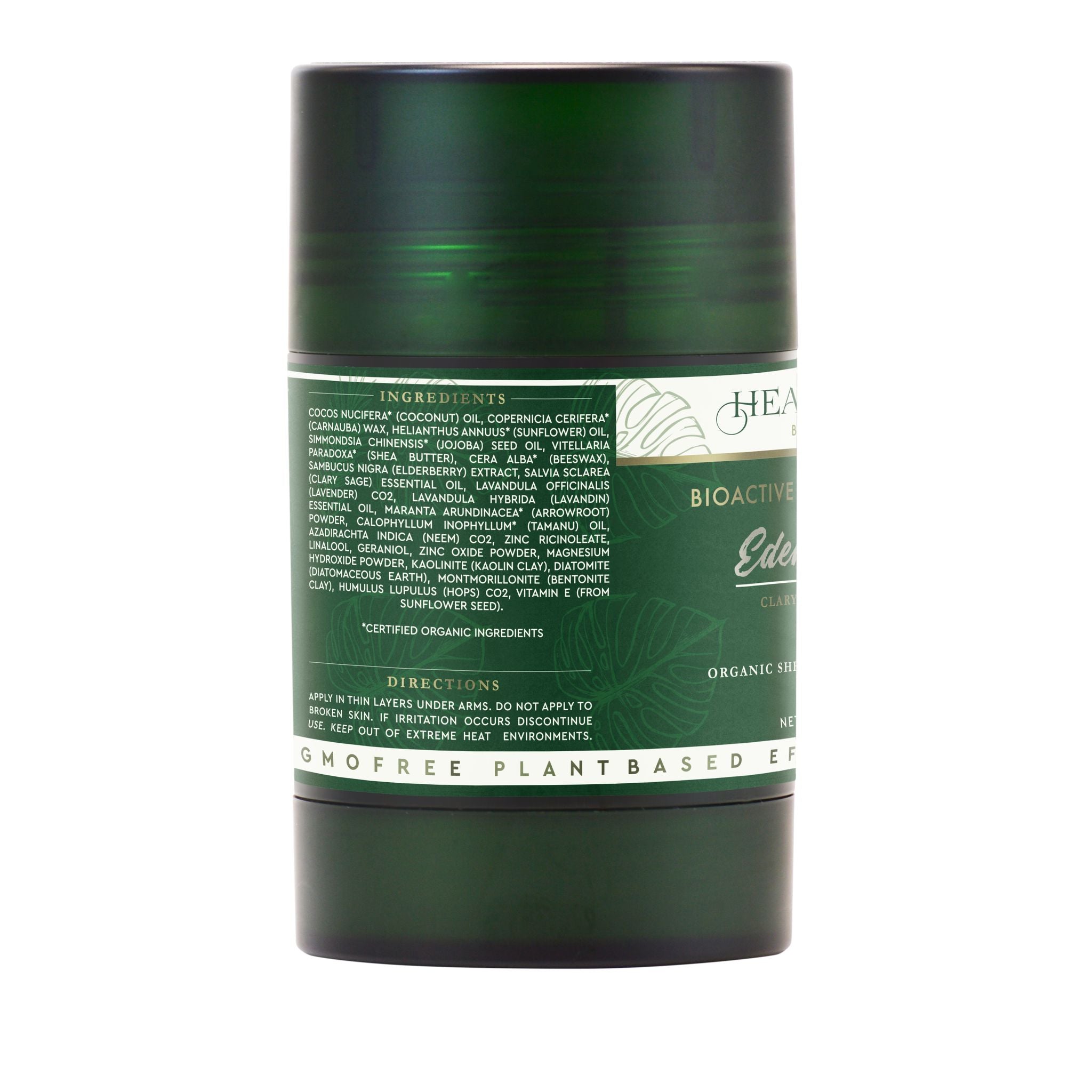Eden's Garden Bioactive Deodorant packaging and label