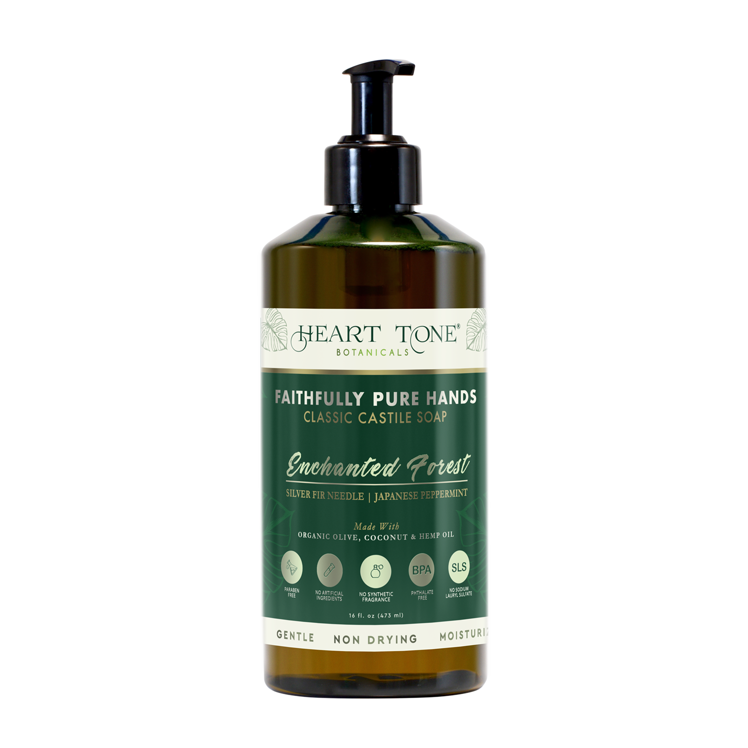 Faithfully Pure Hands Castile Liquid Soap Enchanted Forest