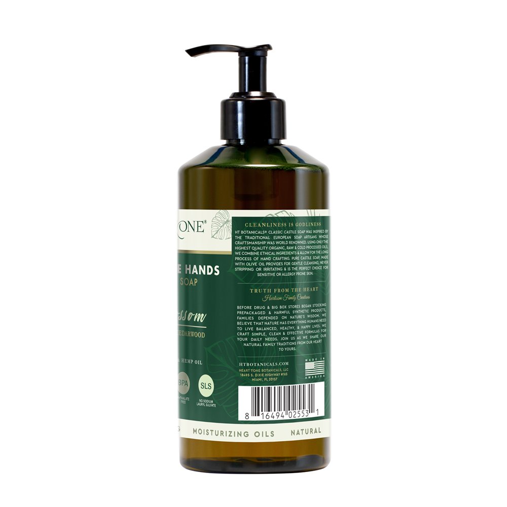Faithfully Pure Hands Castile Liquid Soap Wild Blossom - additional product view 6