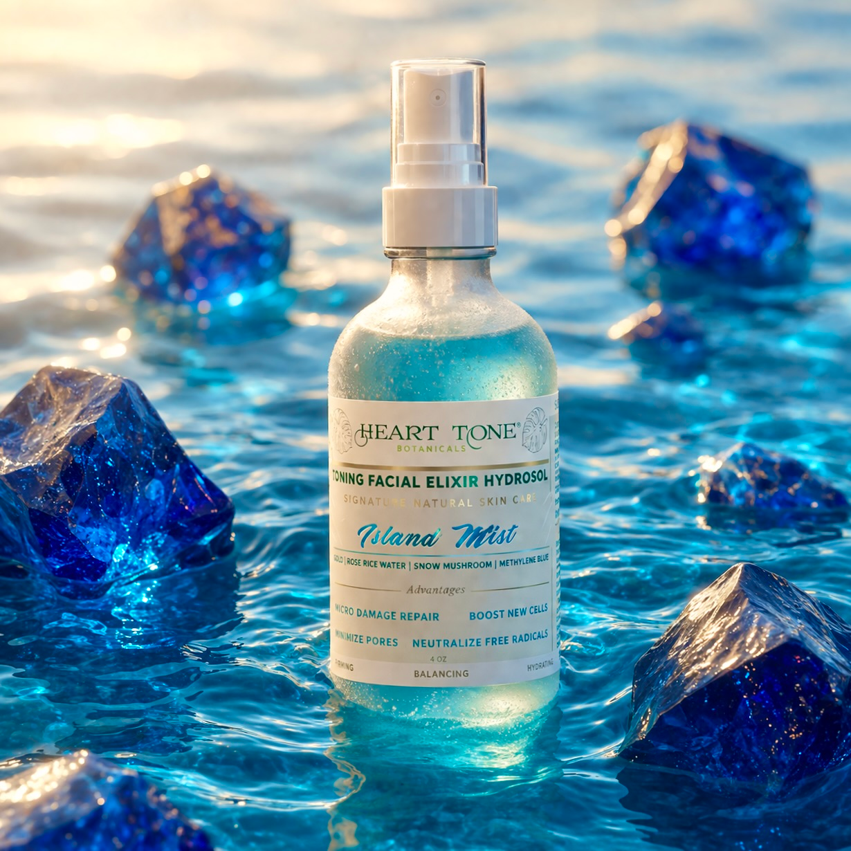Heart Tone Botanicals facial care product
