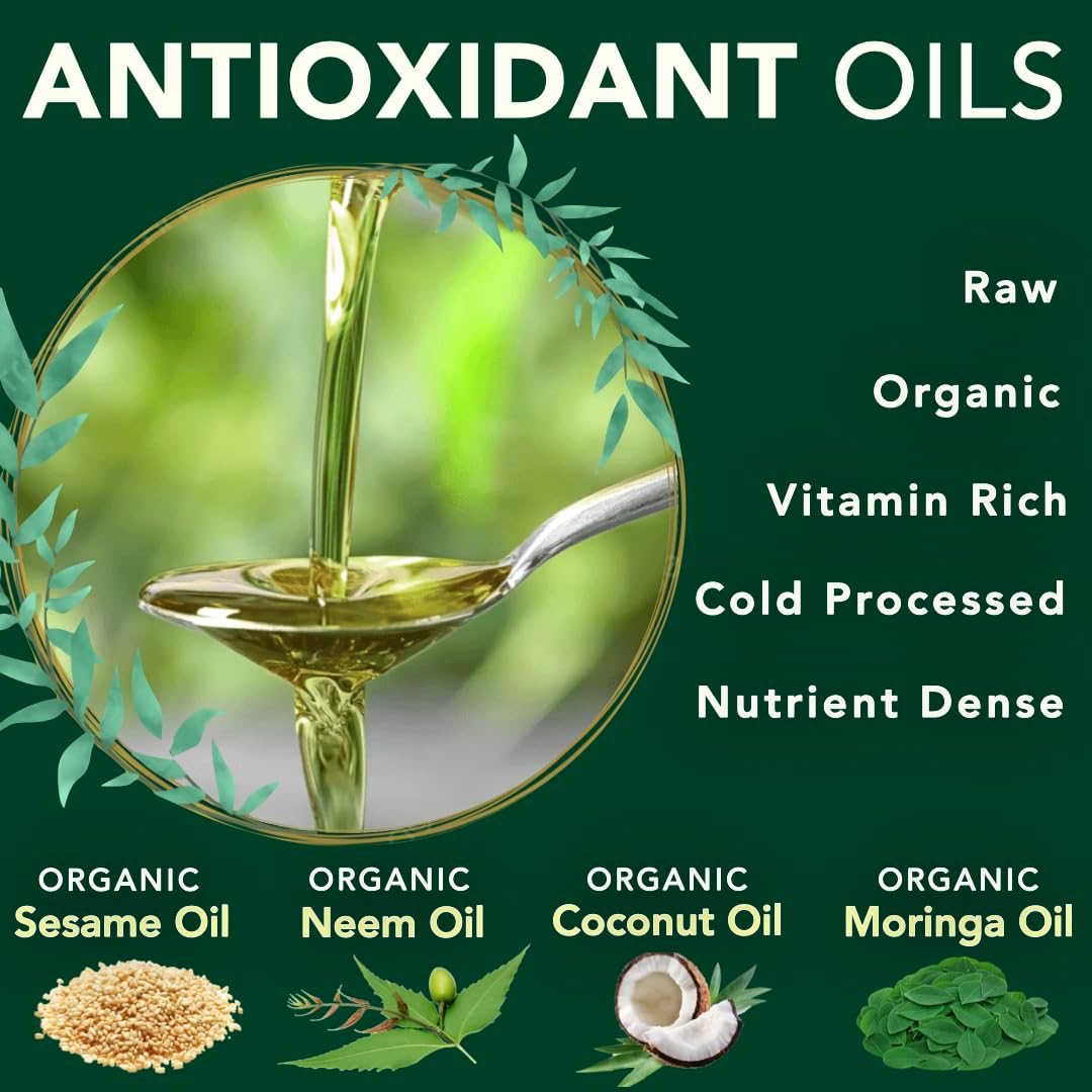 Antioxidant Oil Pull organic cold-pressed oils