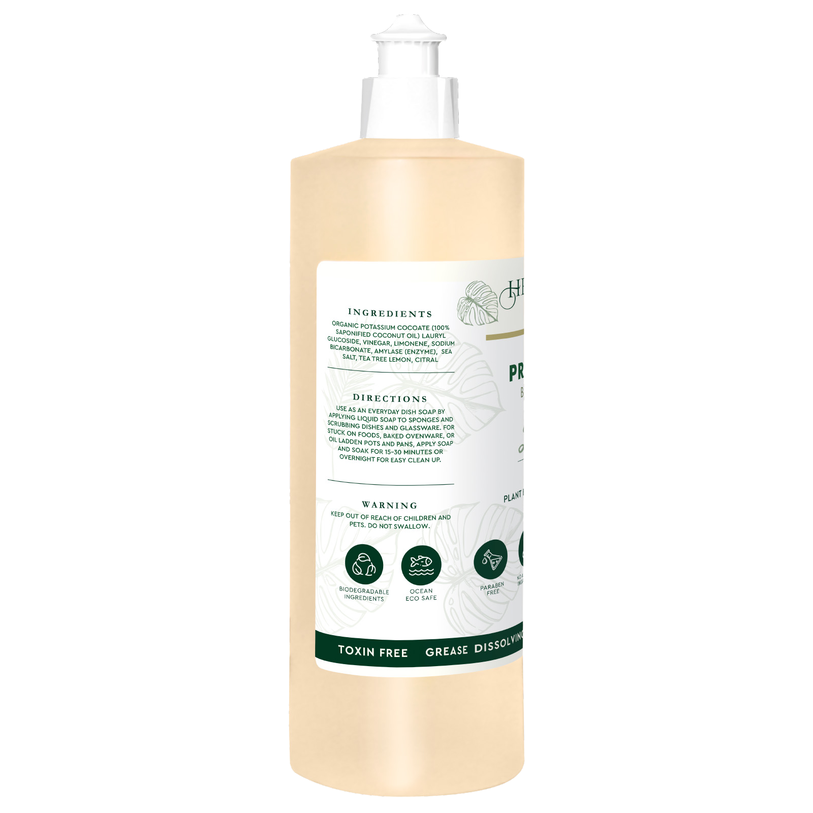 Pristine Clean Bioactive Dish Soap