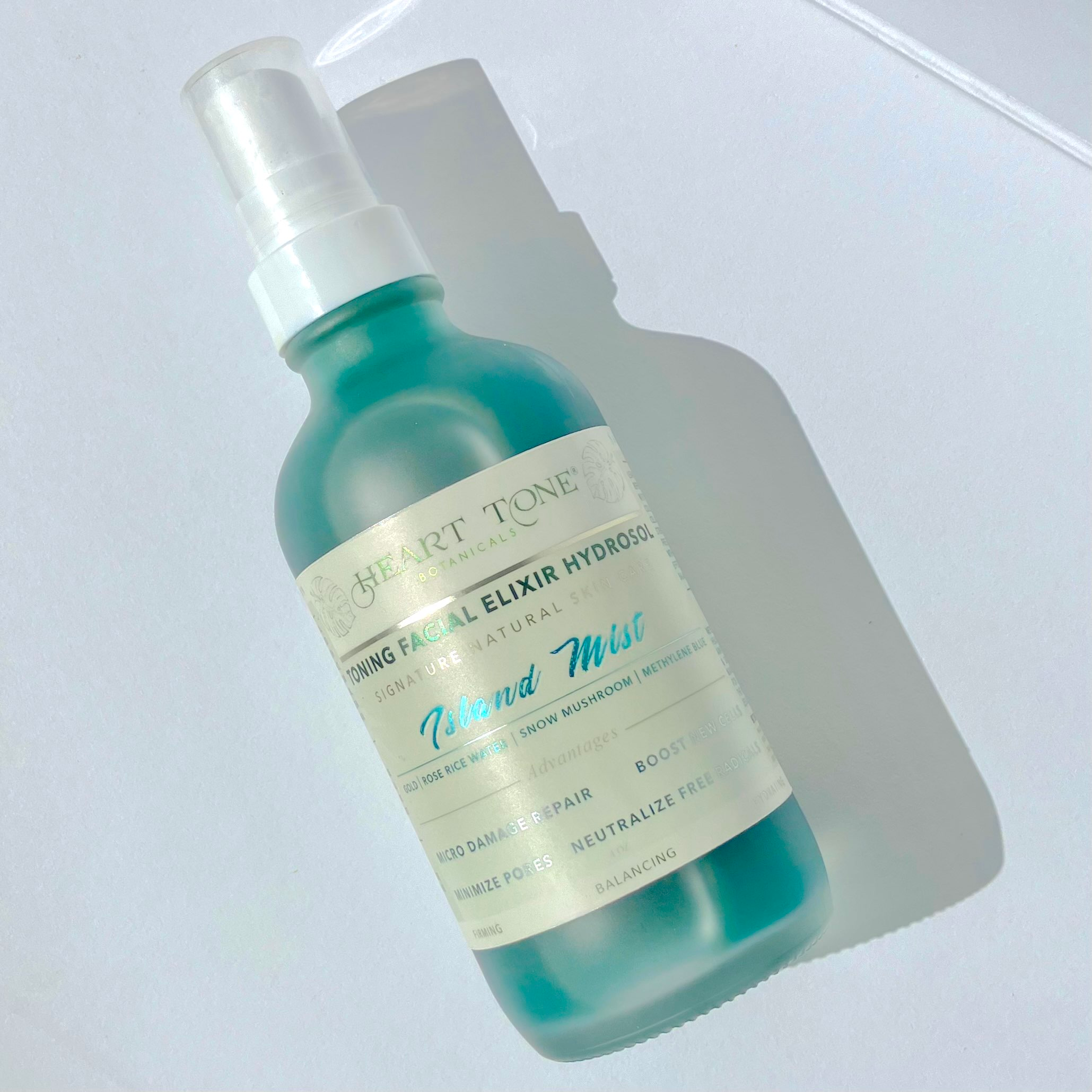 Island Mist Toning Facial Elixir Hydrosol - clean white background