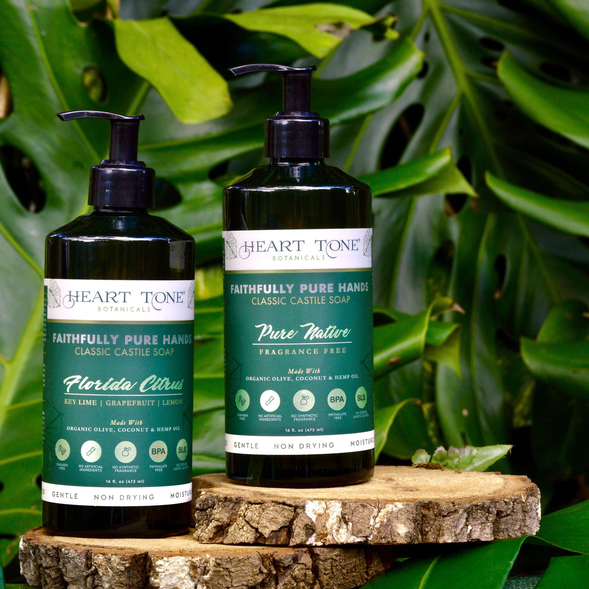 Faithfully Pure Hands Castile Liquid Soap Wild Blossom lifestyle product photo