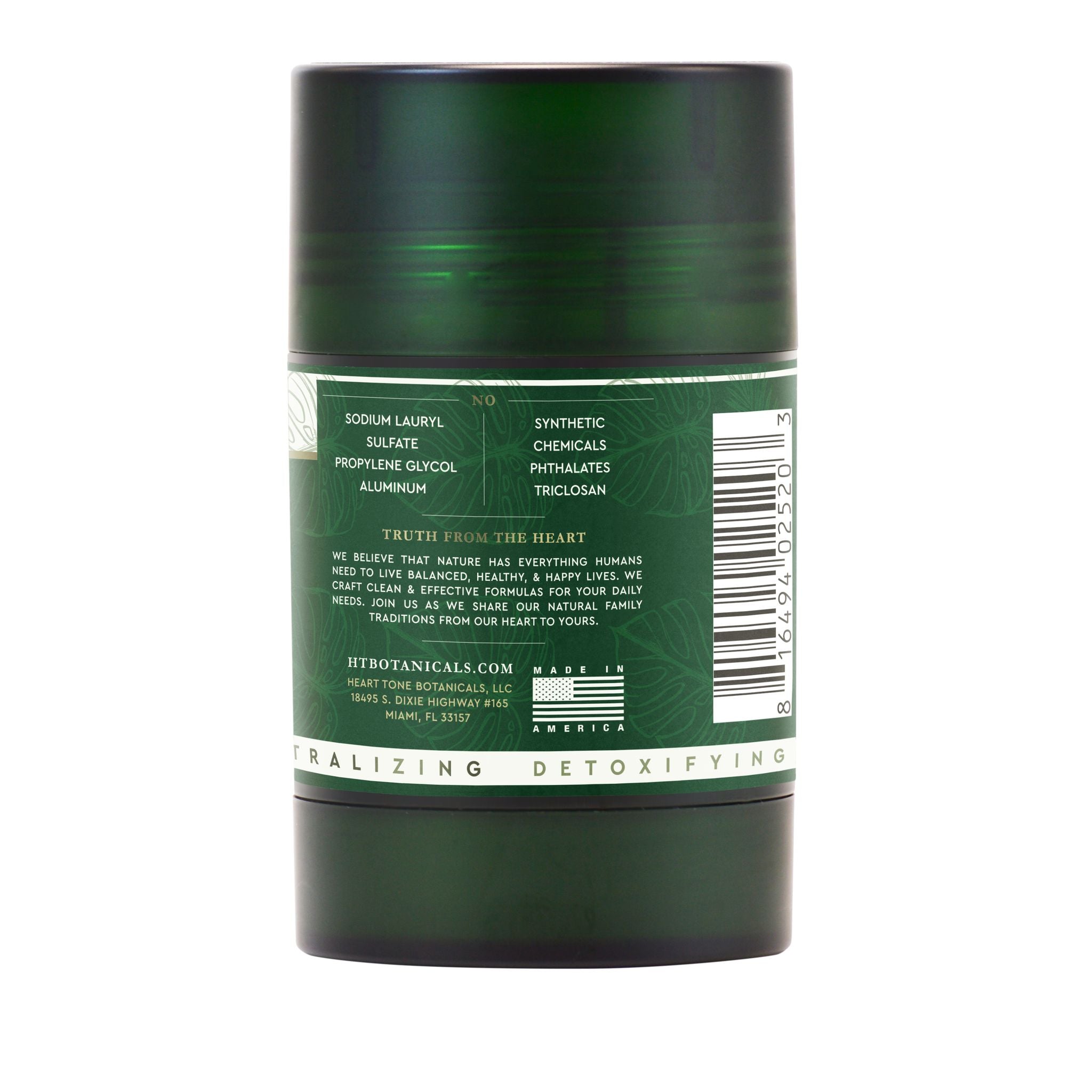 Gentleman's Reserve Bioactive Deodorant packaging and label